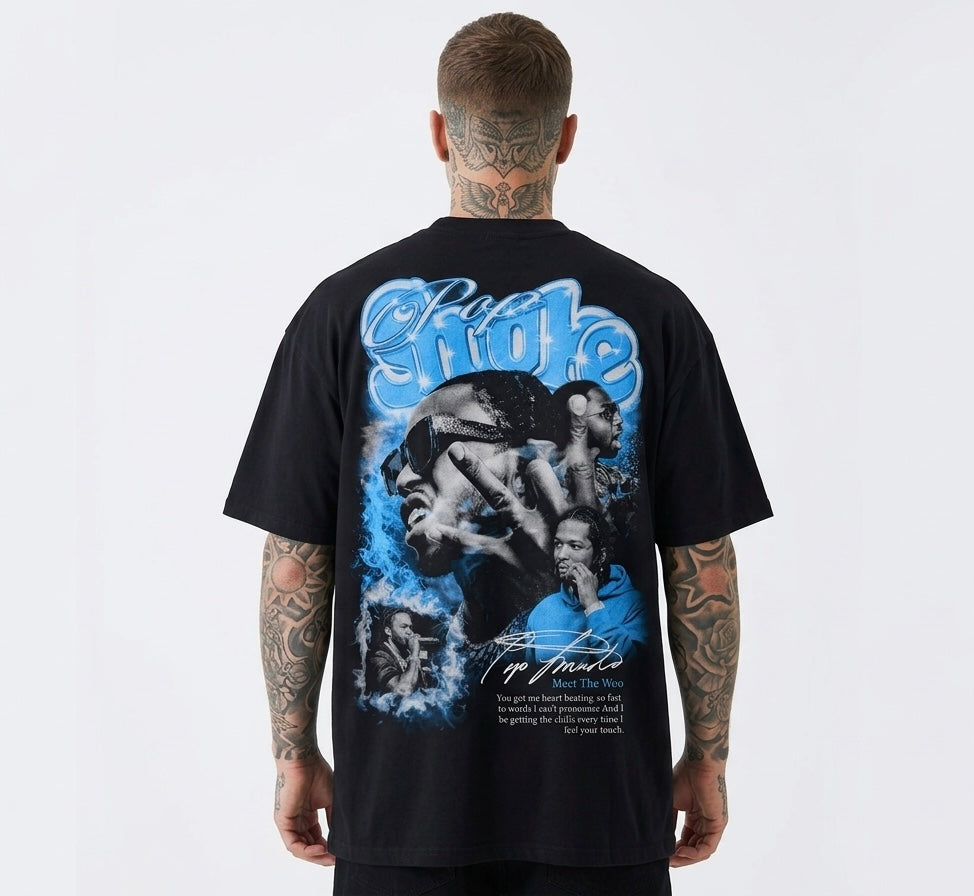 Legacy Smoke Tee – Oversize 280gr